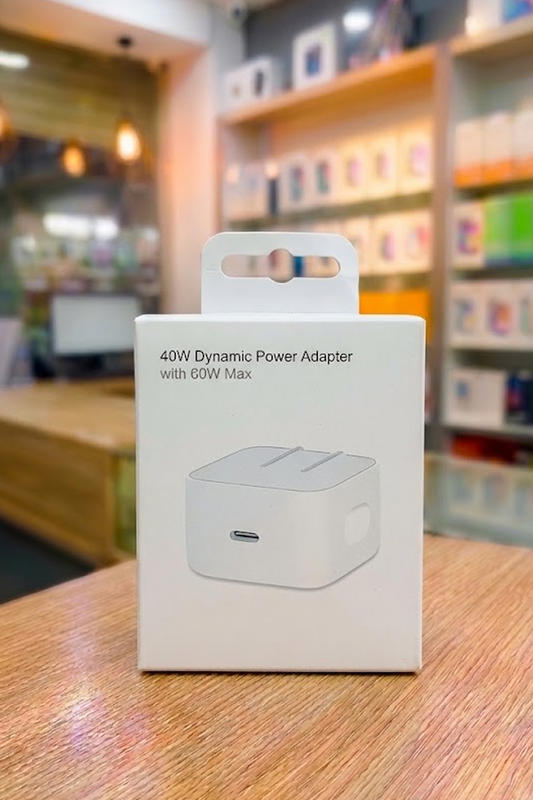 40W/60W Max USB-C Power Adapter