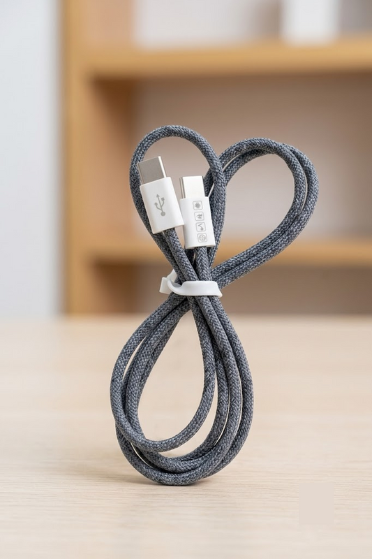 RoHS USB-C Cable – Durable Braided Design