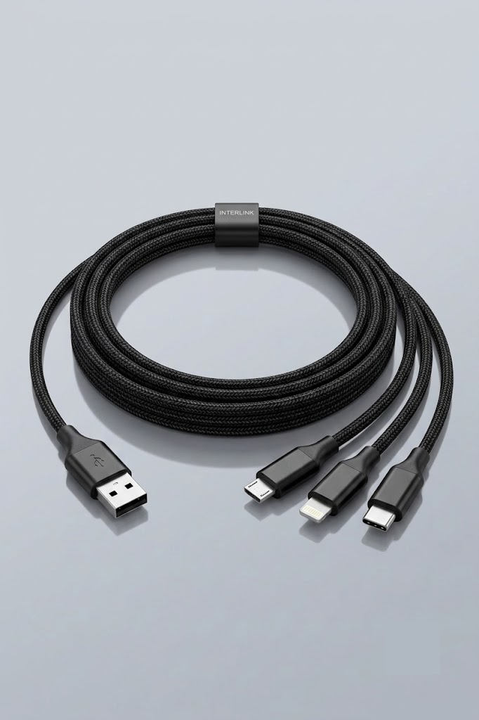 DP-505 3-in-1 Multi Charger Cable