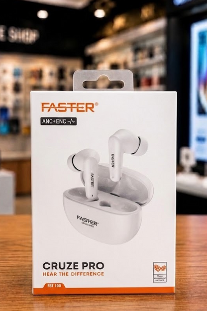 Faster Cruze Pro FBT 100 TWS Earbuds